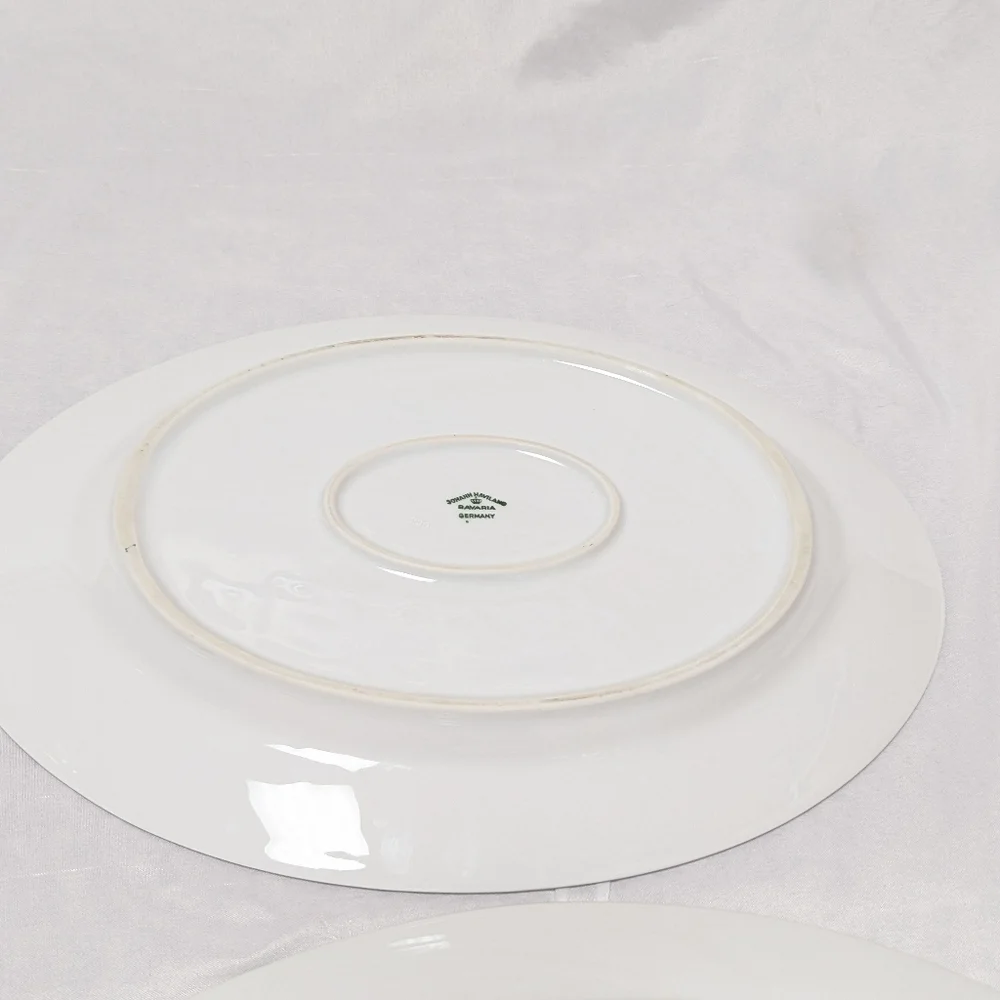 3 Johann Haviland Bavaria Germany Forever Spring Serving Platter Set 15
